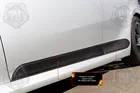 Молдинги на двери для Toyota Camry XV 70 2017-. Накладки дверей Камри 70. Поверхность: глянец (под покраску)