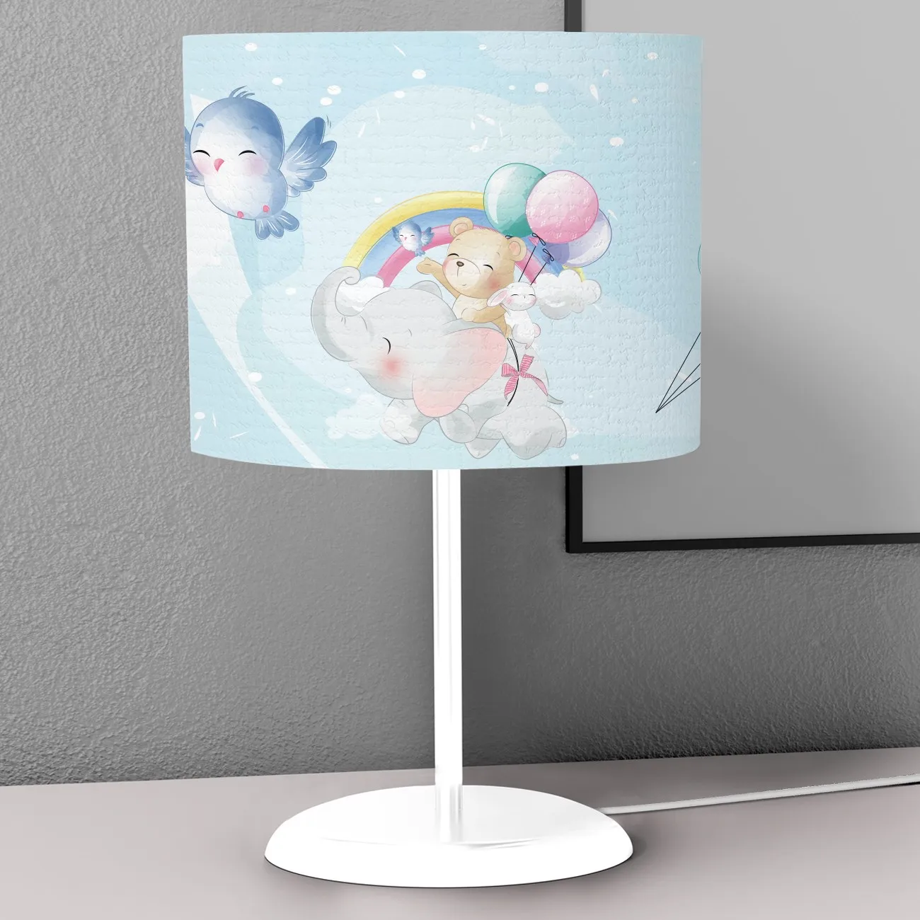 

Desk Lamps Decoration Table Night Lights Control For Baby Bedroom Bedside Lampshade Light Model 254