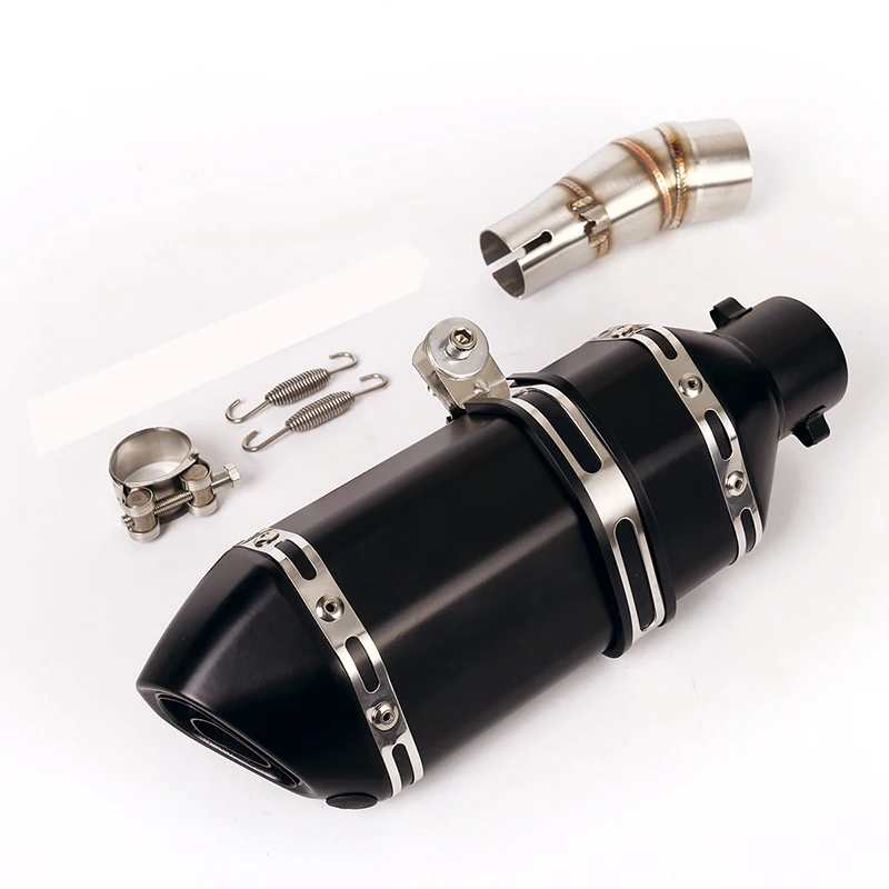 

For Kawasaki Ninja 300 Ninja 250 2013-2016 Motorcycle Exhaust Muffler DB Killer Middle Mid Connector Pipe Slip on Moto