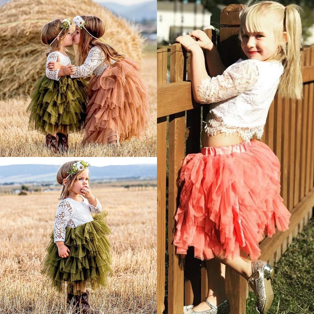 Focusnorm От 1 до 6 лет комплект из 2 предметов Детское платье для маленьких девочек