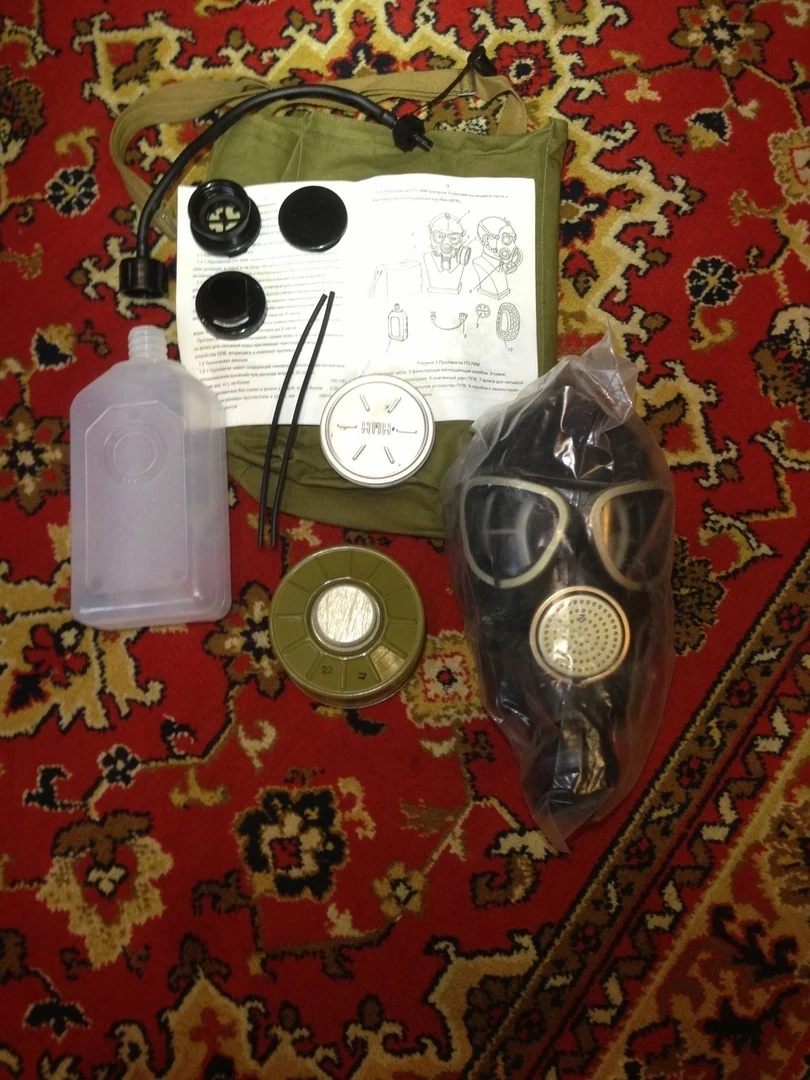 Советский ГП 7ВМ Противогаз Российская Армия Защита органов дыхания Военная
