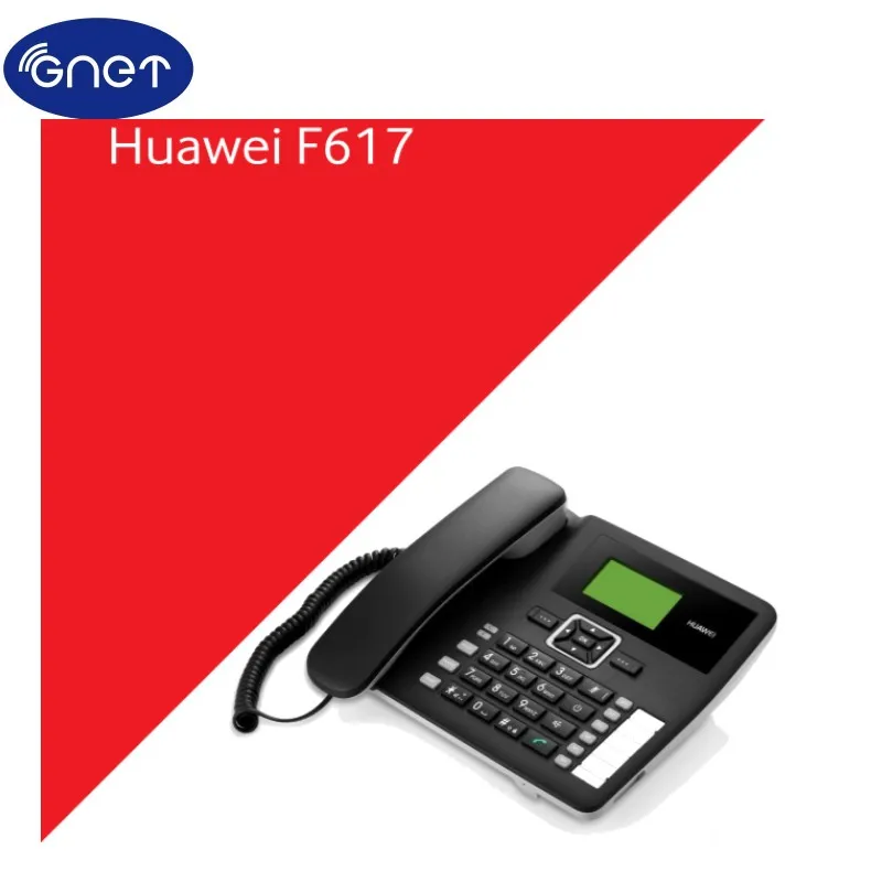 Huawei F617 3G WCDMA900/2100Mhz GSM Desktop Bluetooth Telephone GSM Fixed Cellular Terminal GSM Corded Desktop Office Phone