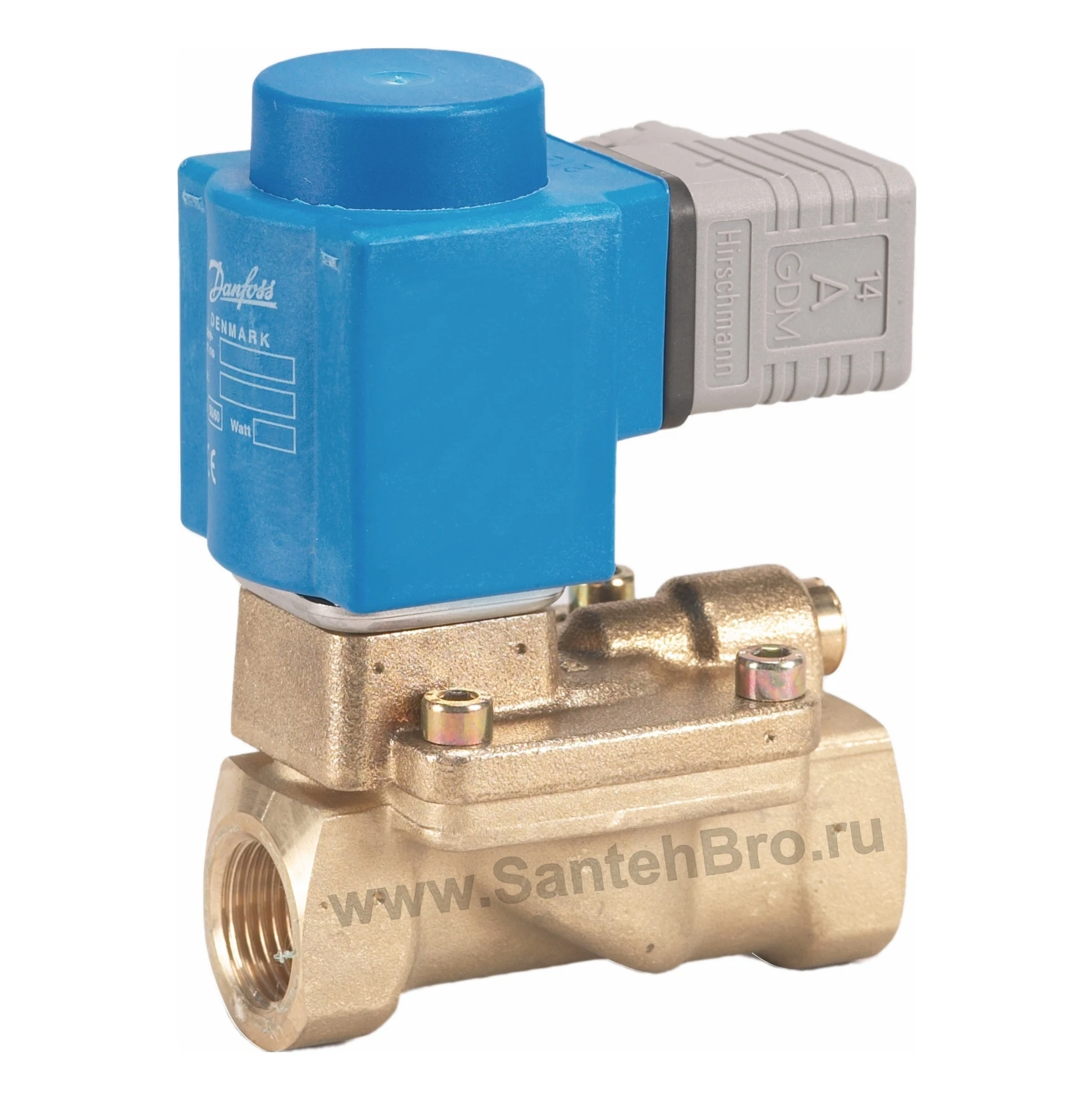 Клапан электромагнитный НЗ Danfoss EV220B Ду15 032U451431 | Обустройство дома
