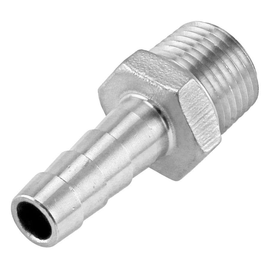 Резьба в елочку 1/2 &quot(DN15). 304 из нержавеющей стали. Длина 55 мм диаметр 10 |