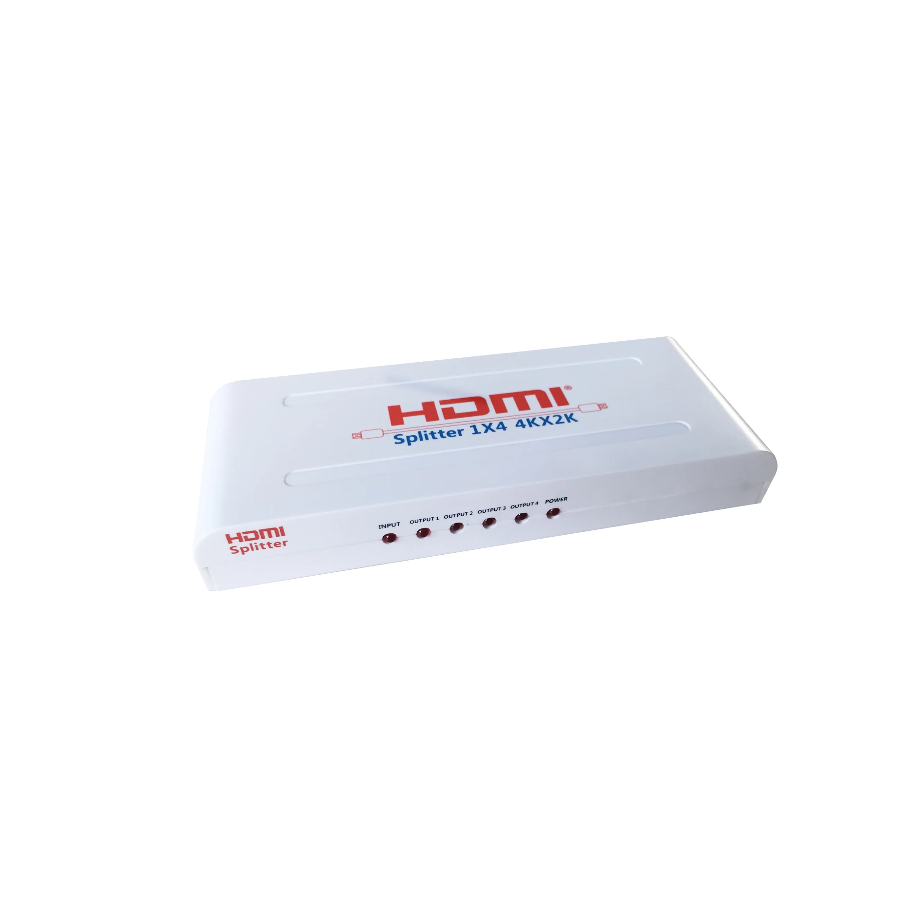 GCR Разветвитель spliter HDMI v1.4 1 на 4 порта усиление сигнала для подключения монитора