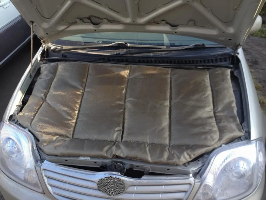 Auto blanket engine insulation 130*90*5 | Front &amp Radiator Grills