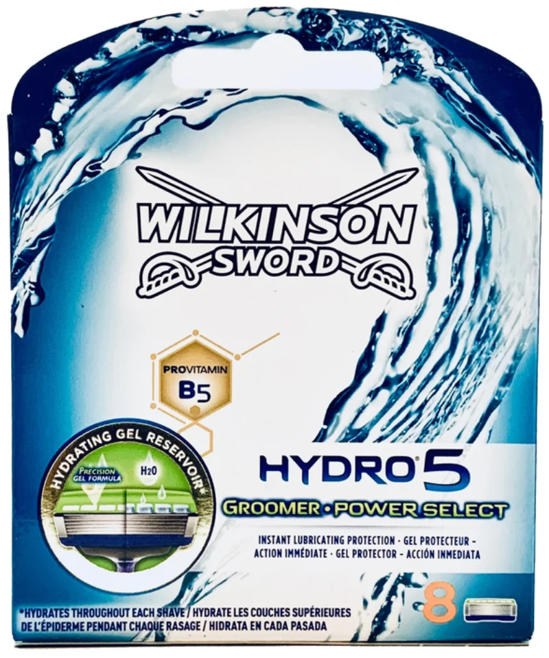 Сменные кассеты Wilkinson Sword Hydro 5 Groomer Power Select 8 шт.