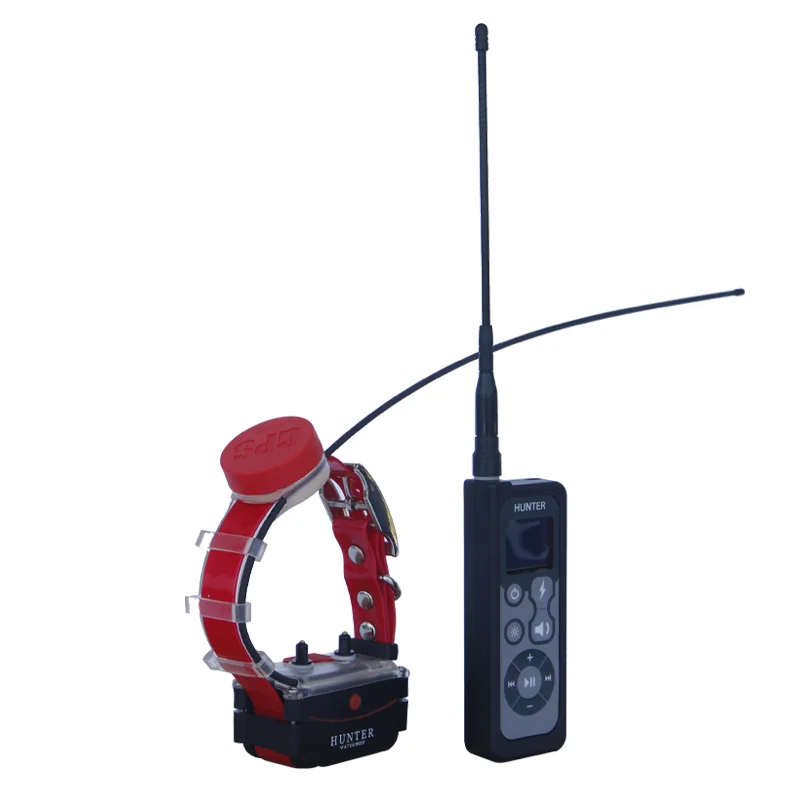 Localizador de perro por GPS, COLLAR con funci&oacute;n de entrenamiento para caza, impermeable, nuevo-1