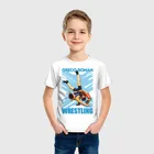 Детская футболка хлопок Спортивная греко-римская борьба