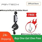 Крепление на руль экшн-камеры PGYTECH, совместимое с DJI Action 2 GoPro 10987 Insta 360, регулируемый руль мотоцикла