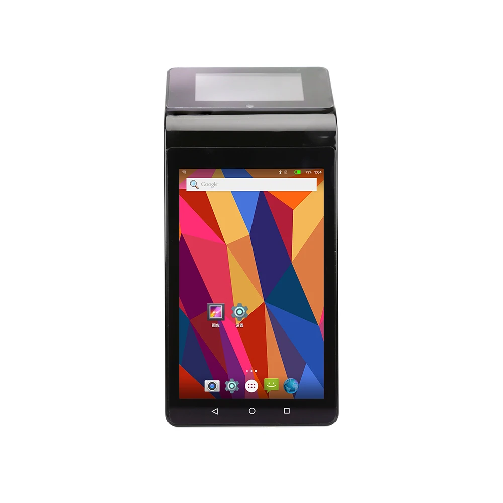 PT7003 сенсорный экран для Android Bluetooth wifi считыватель платежных карт EMV Сертификация