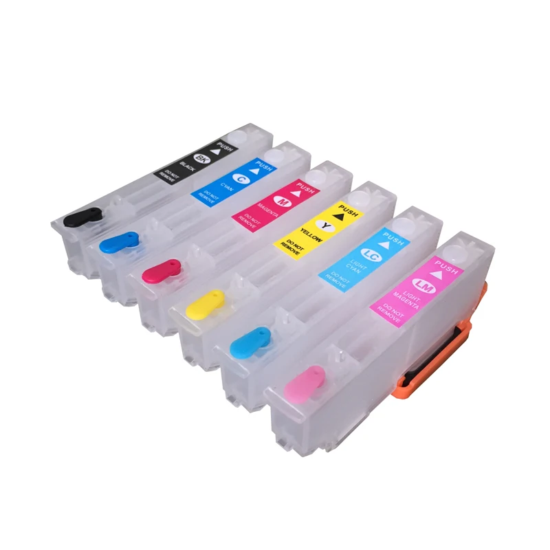OYfame T2421XL T2431 Refillable патрон чернил для принтера Epson XP750 XP850 XP950 XP860 XP55 XP760 XP960 картридж с чернилами для принтера