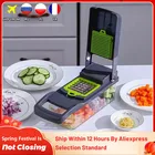 Многофункциональная терка для овощей инструмент для фруктов, картофелерезка Ricer устройство резки овощей, измельчитель морковки, кухонные принадлежности