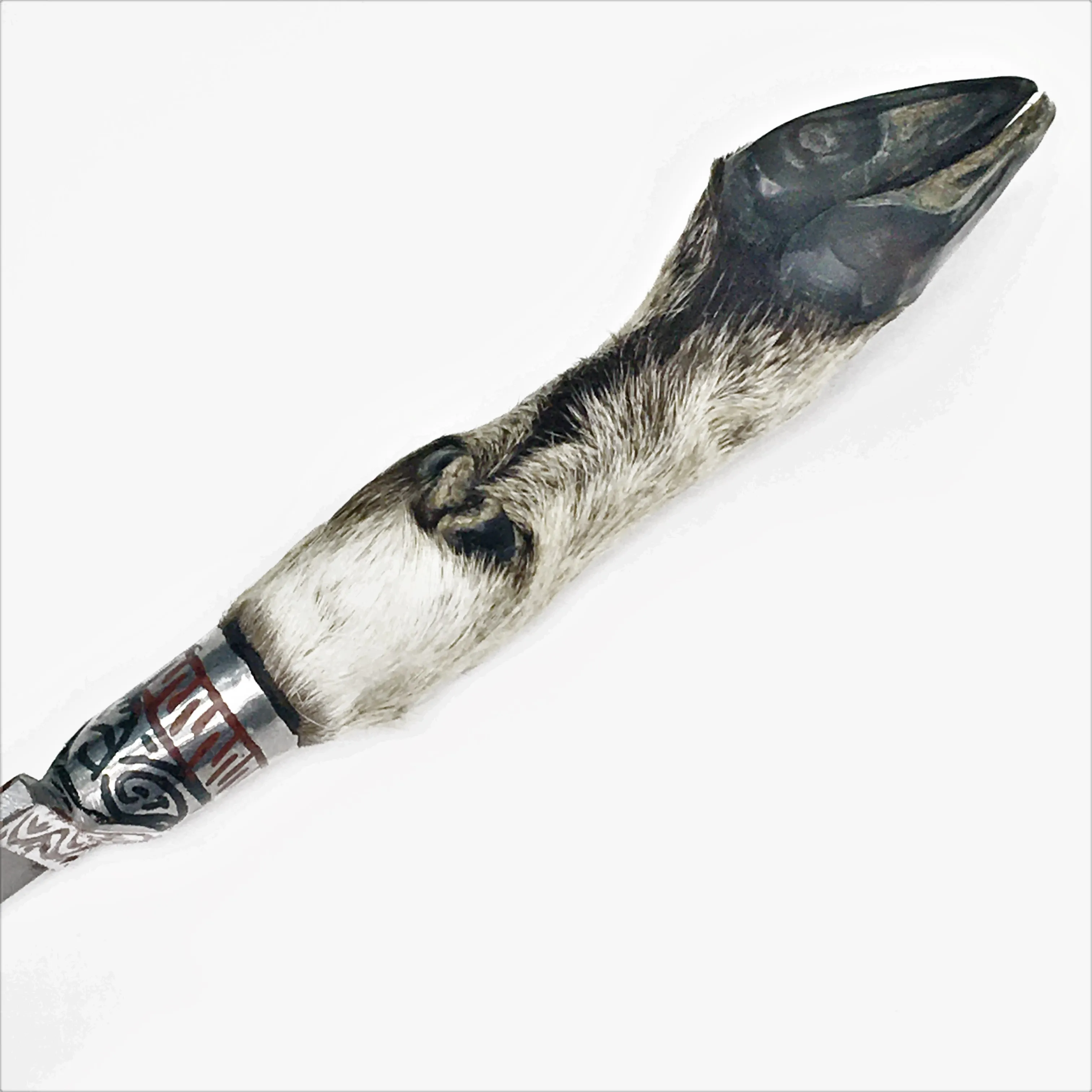 Узбекский нож пчак Узбекистан Премиум с ножнами ручка копыто|Кухонные ножи| |