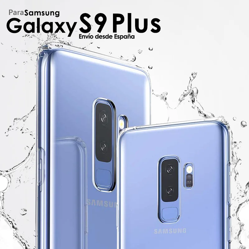 ТПУ гелевый Чехол силиконовый чехол для мобильного телефона Samsung S9 Plus + задняя