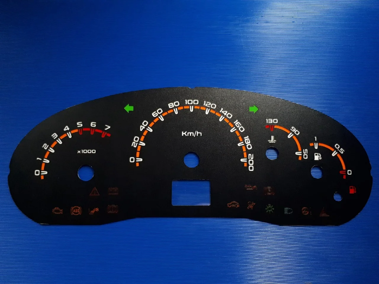 Доска приборов на приору
