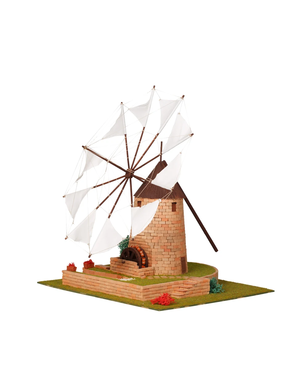 30250 Конструктор из обожженной глины. &quotВетряная мельница&quot. Умная бумага. Keranova. |
