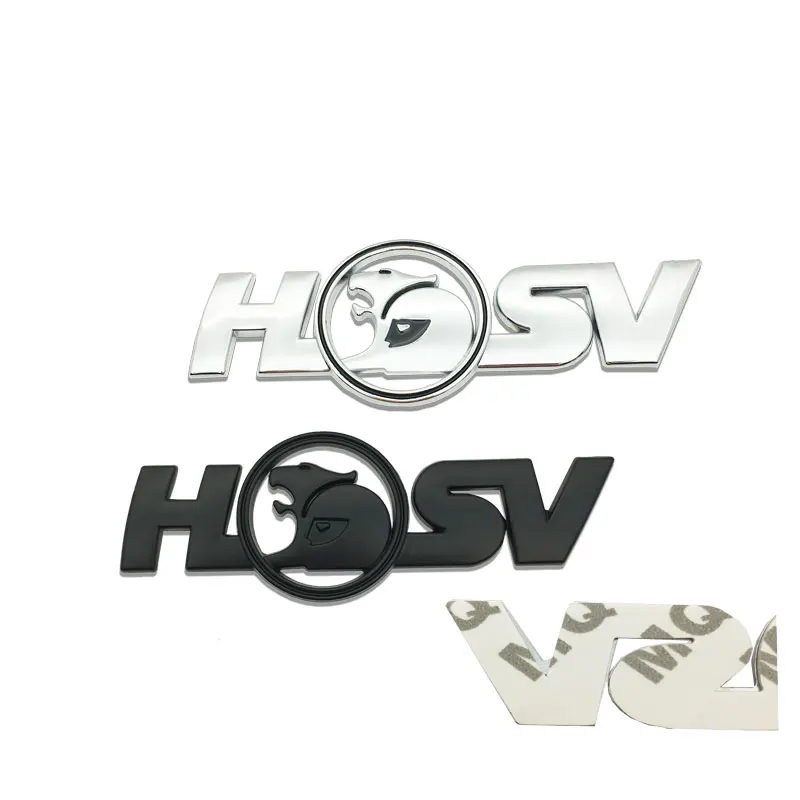 

New Design 3D Metal HSV Lion Styling For Commodore HSV VT VX VU VY VZ VE Emblem Badge Car Side Fender Car Trunk Accessories