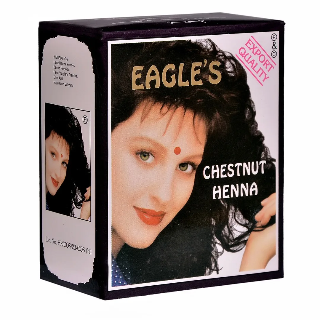 

Eagles henna chestnut original chestnut henna 10 g x 6 bundle