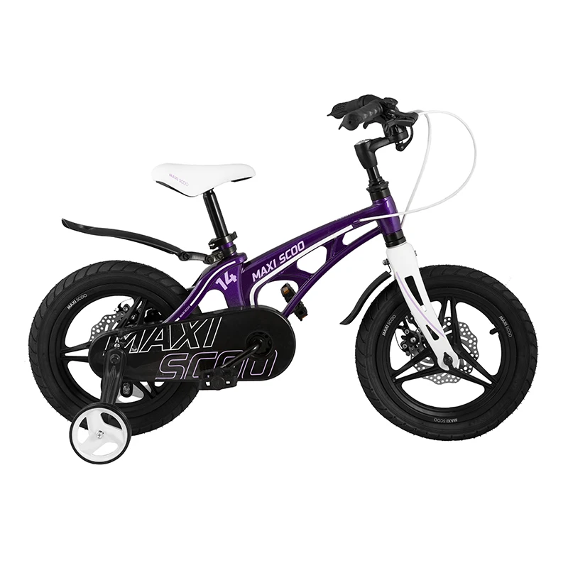 Велосипед MAXISCOO Cosmic Делюкс Плюс -14"-22г. (фиолетовый) MSC-C1417D |