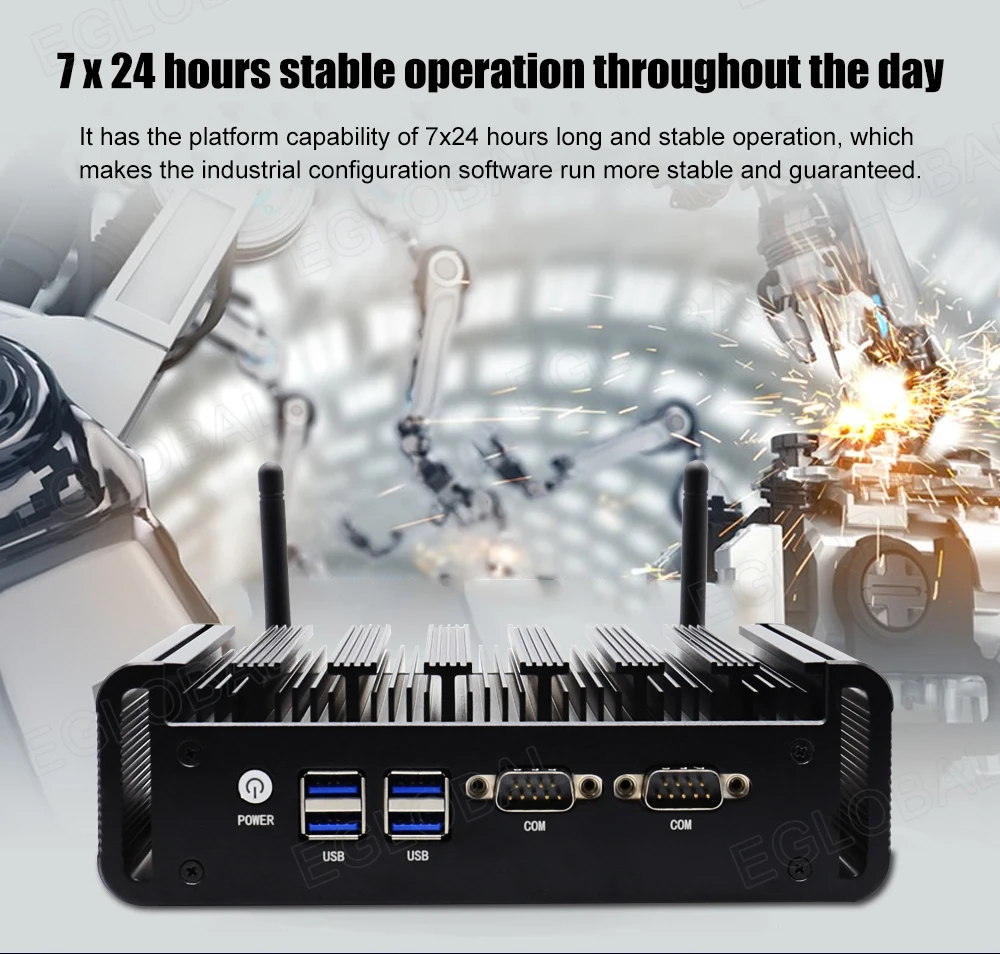 Рисунок 4 - Промышленный безвентиляторный мини-ПК Eglobal