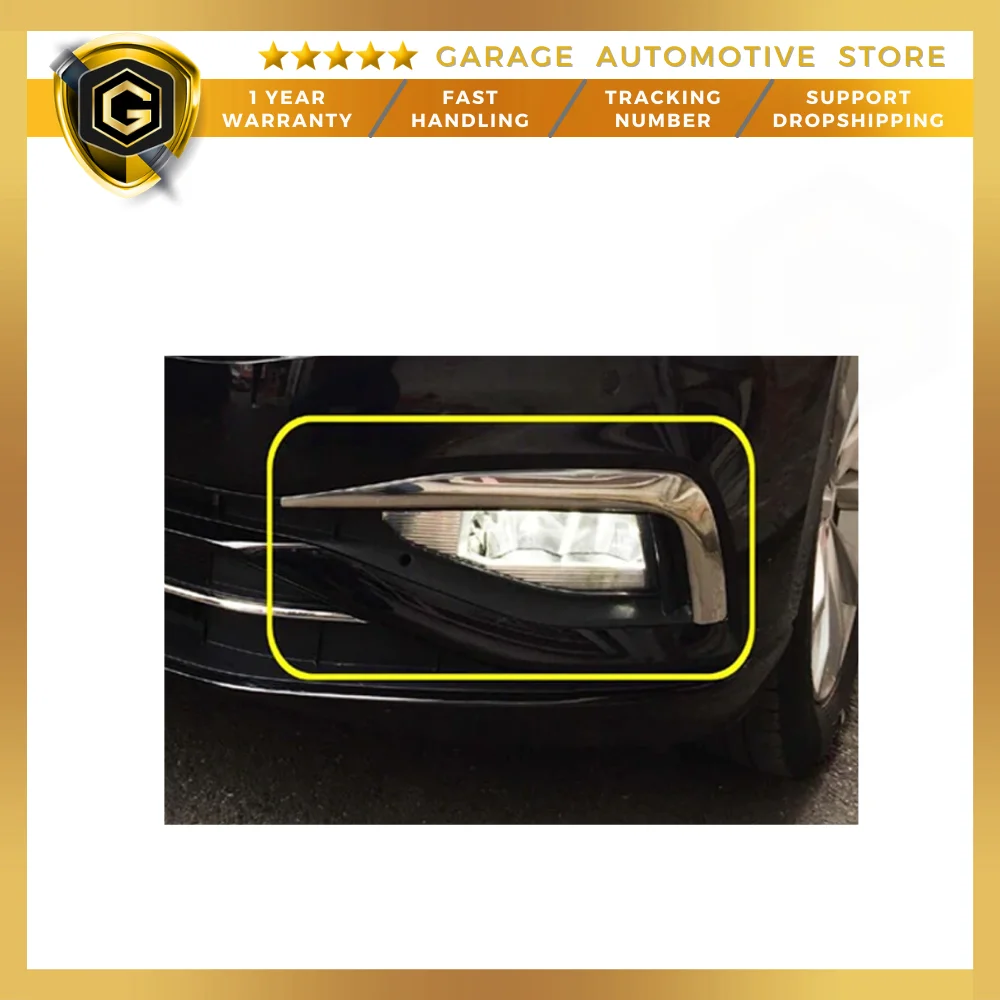 

For Volkswagen Passat B8.5 Stainless Steel Chrome Accessory Fog light Frame 2019 and Above