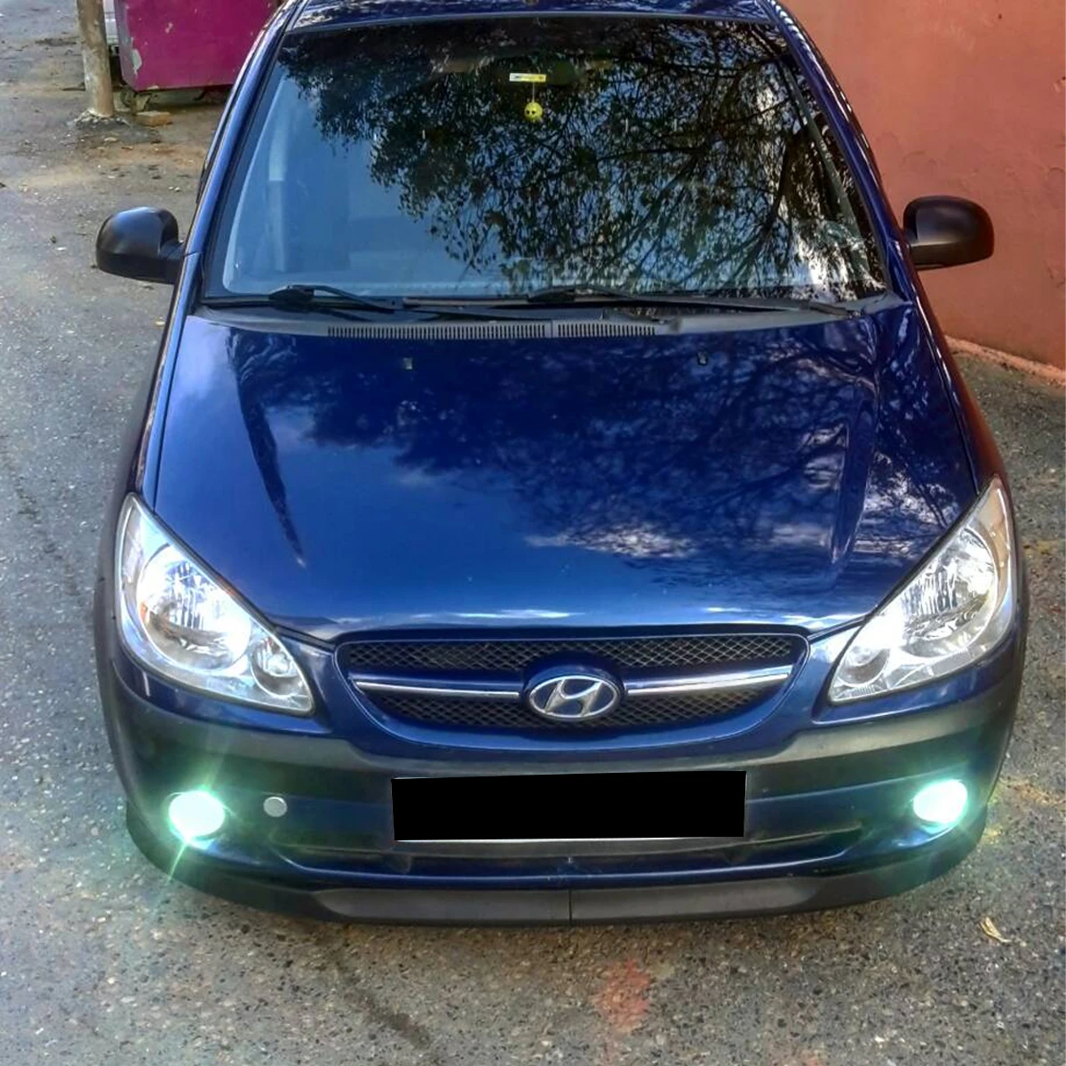 Для HYUNDAI GETZ Astra H модель губ передний спойлер бампер евро губа универсальный 2 шт.