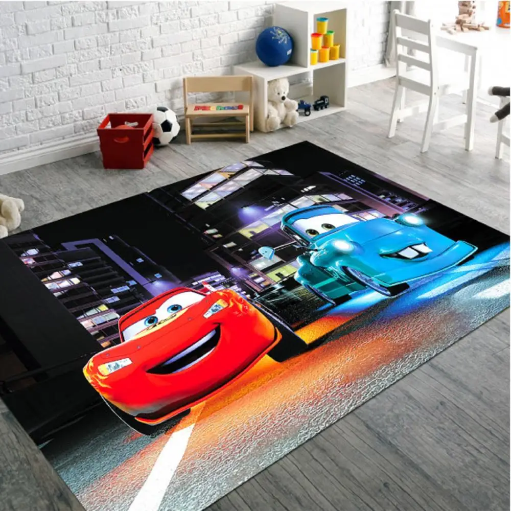 

Нескользящий напольный ковер Cars 3, Подростковый ковер