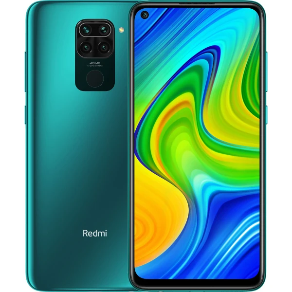 Смартфон Xiaomi Redmi Note 9 4/128GB (NFC) Глобальная версия | Мобильные телефоны и аксессуары