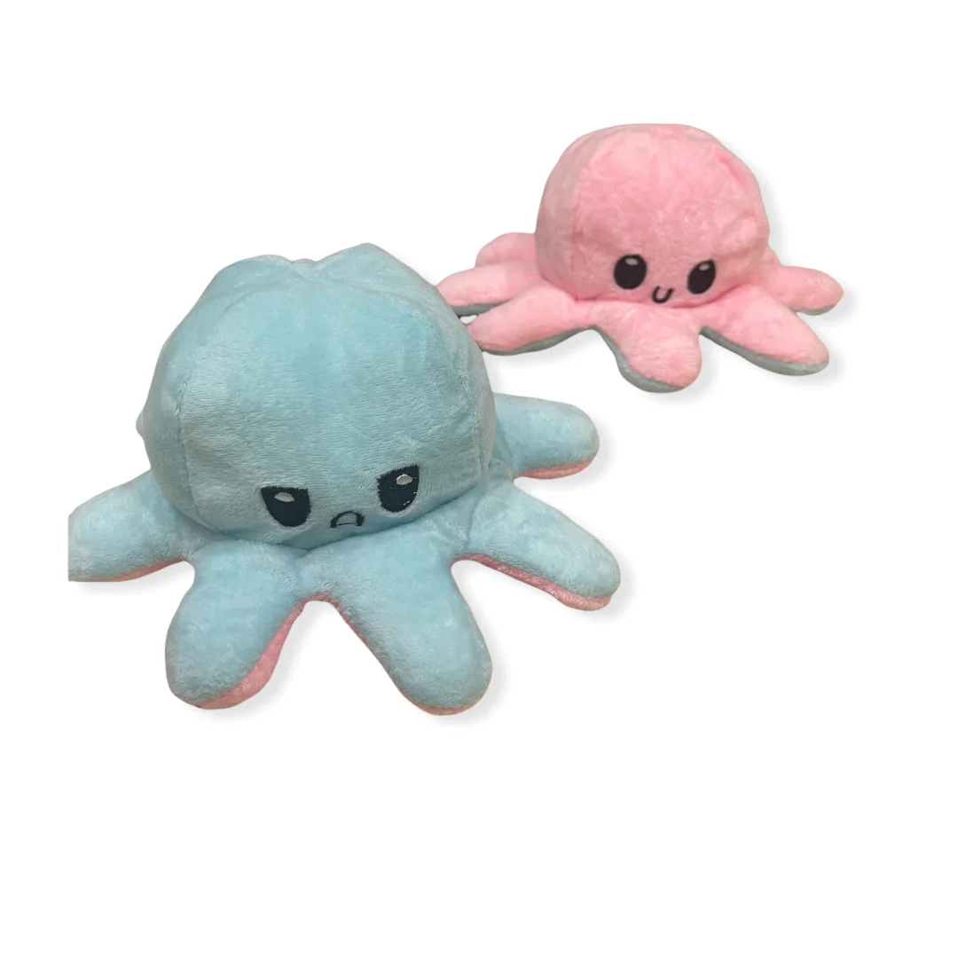 Осьминог мягкая игрушка для детей Игрушка антистресс осьминог изменяющийся 18 см