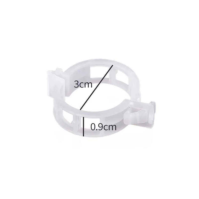 

50/100Pcs Plastic Plant Support Clips for Tomato Hanging Trellis Vine Connects Plants Greenhouse Vegetables Garden Ornament