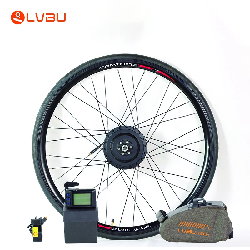 

Lvbu Wheel BT30D Electric Bicycle Conversion Kit Ebike 36V 250W 350W With Battery Included