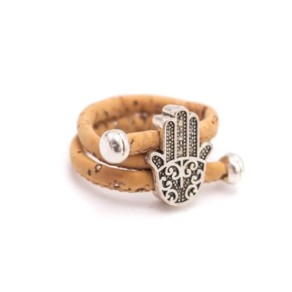 Натуральная пробка античная серебряная Фатима Женская винтажная оригинальная