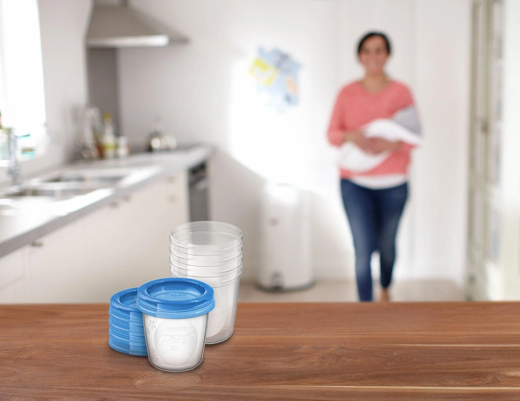 Philips Avent Набор контейнеров 180мл для Грудного молока 5шт | Мать и ребенок