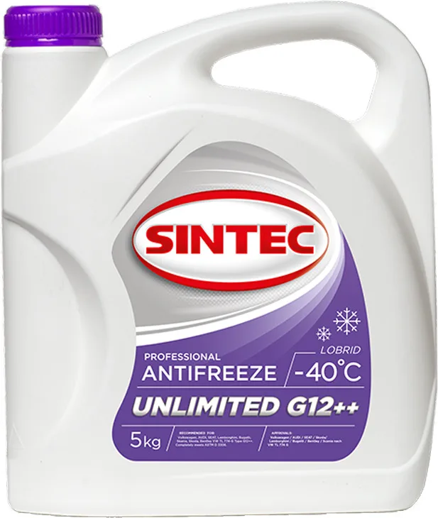 Антифриз g12 sintec 5л