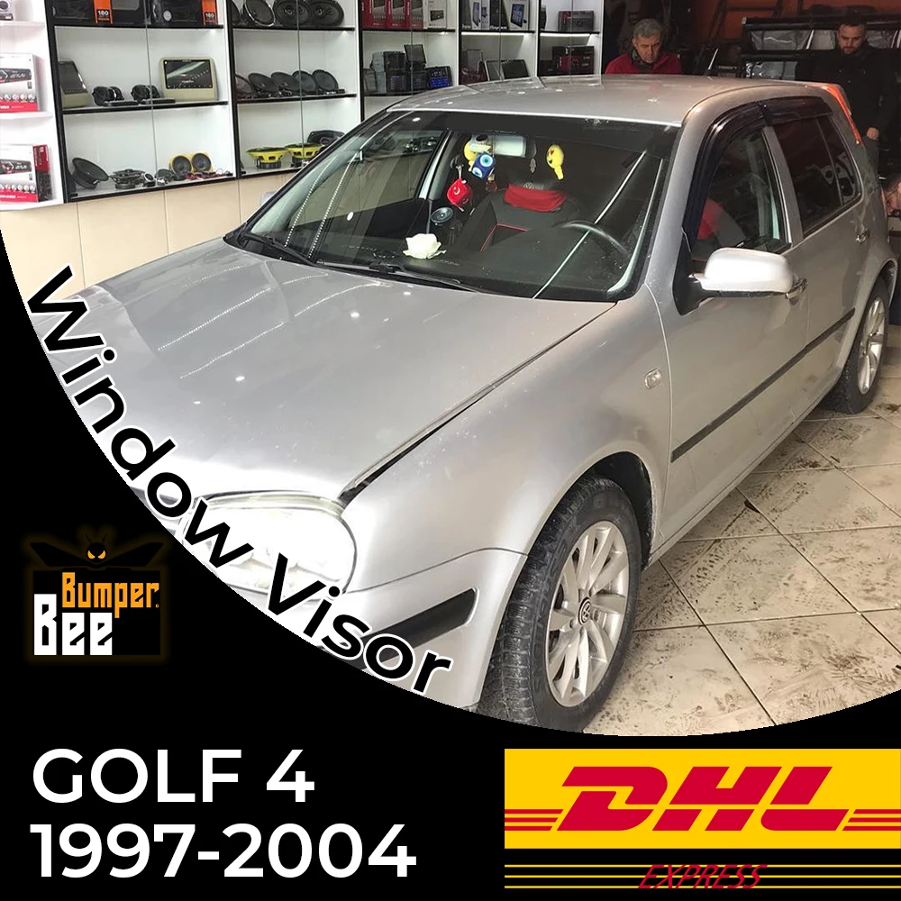 Оконные аксессуары для VW Golf 4 IV 1997 1998 1999 2000 2001 2002 2003 2004 оконный дефлектор защита от