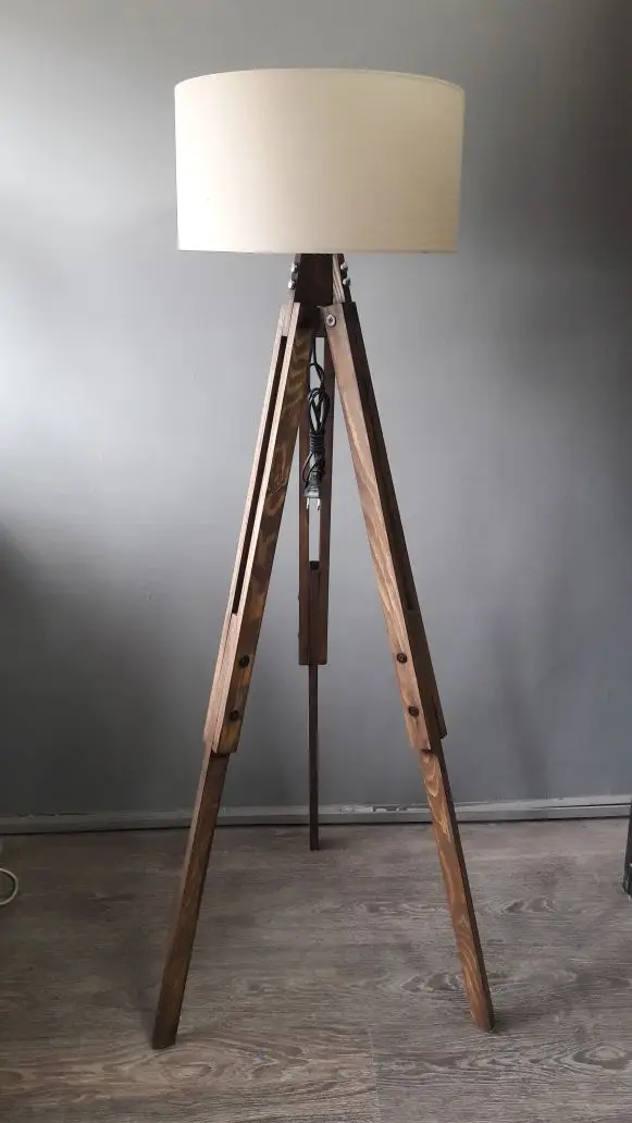 

Loft Design Tripod Floor Lamp Corner Lamp Lampshade Ring Light Lamp Light Lighting Stylish Design Home Decor 2021 Trend