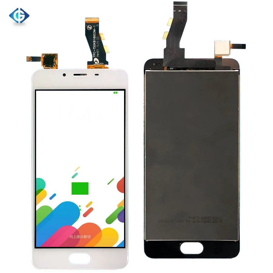 10 шт. ЖК дисплей для MEIZU M3S сенсорный экран Digiziter Aseembly Запасные части доставка