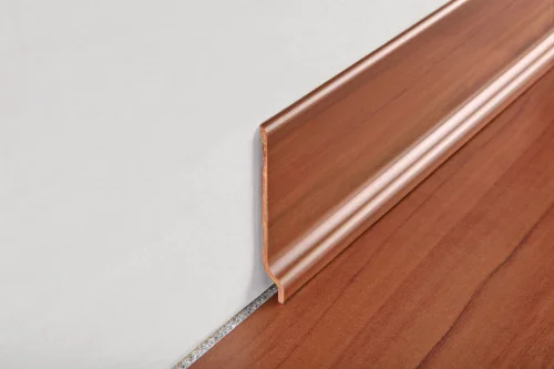 Плинтус SKIRTING RIGID ПВХ h70мм L2 венге BTPR10W 70 | Дверные пороги