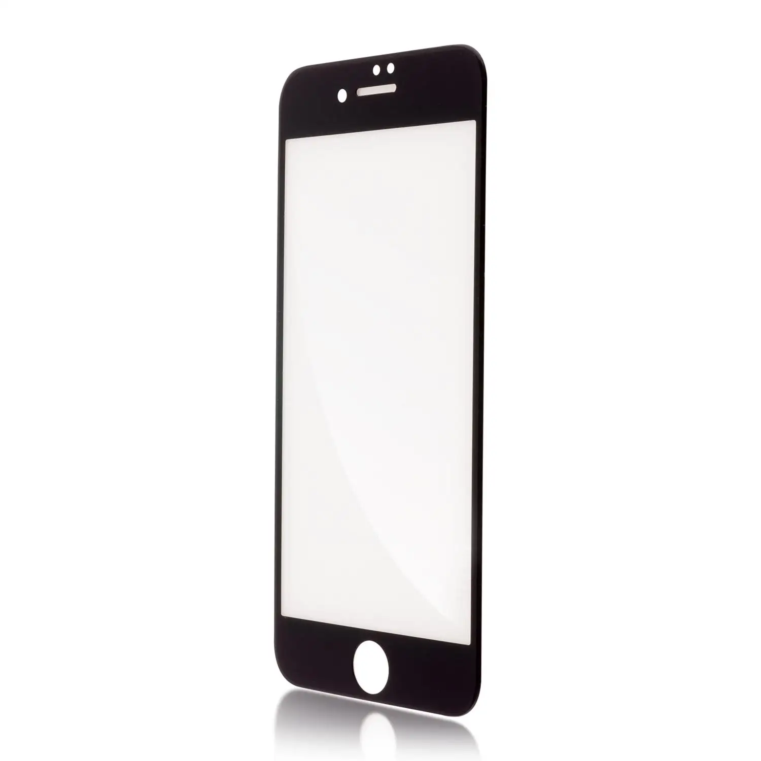 Защитное стекло с рамкой для Apple iPhone 7 8 и SE 2020 совместимо со всеми чехлами не меш |