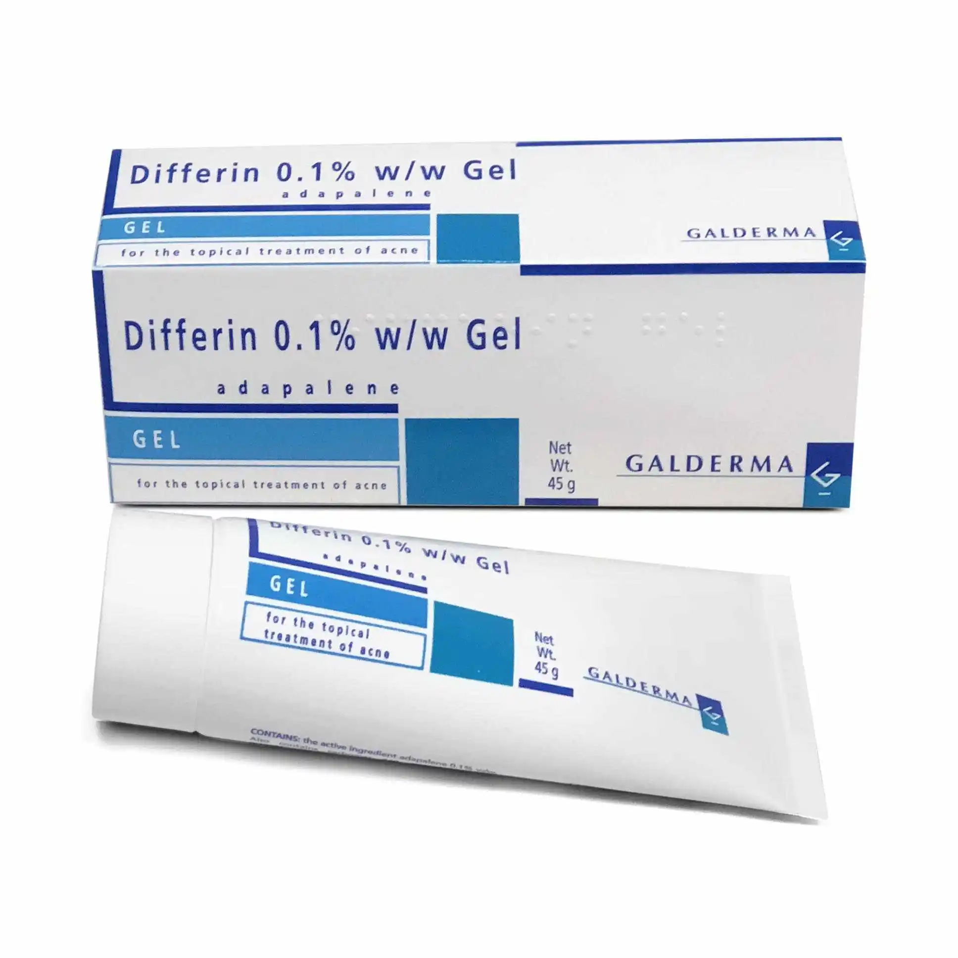 

Original Differin Gel 0.1% Acne Treatment, 30g / 1oz, Strength Retinoid Great, perfect