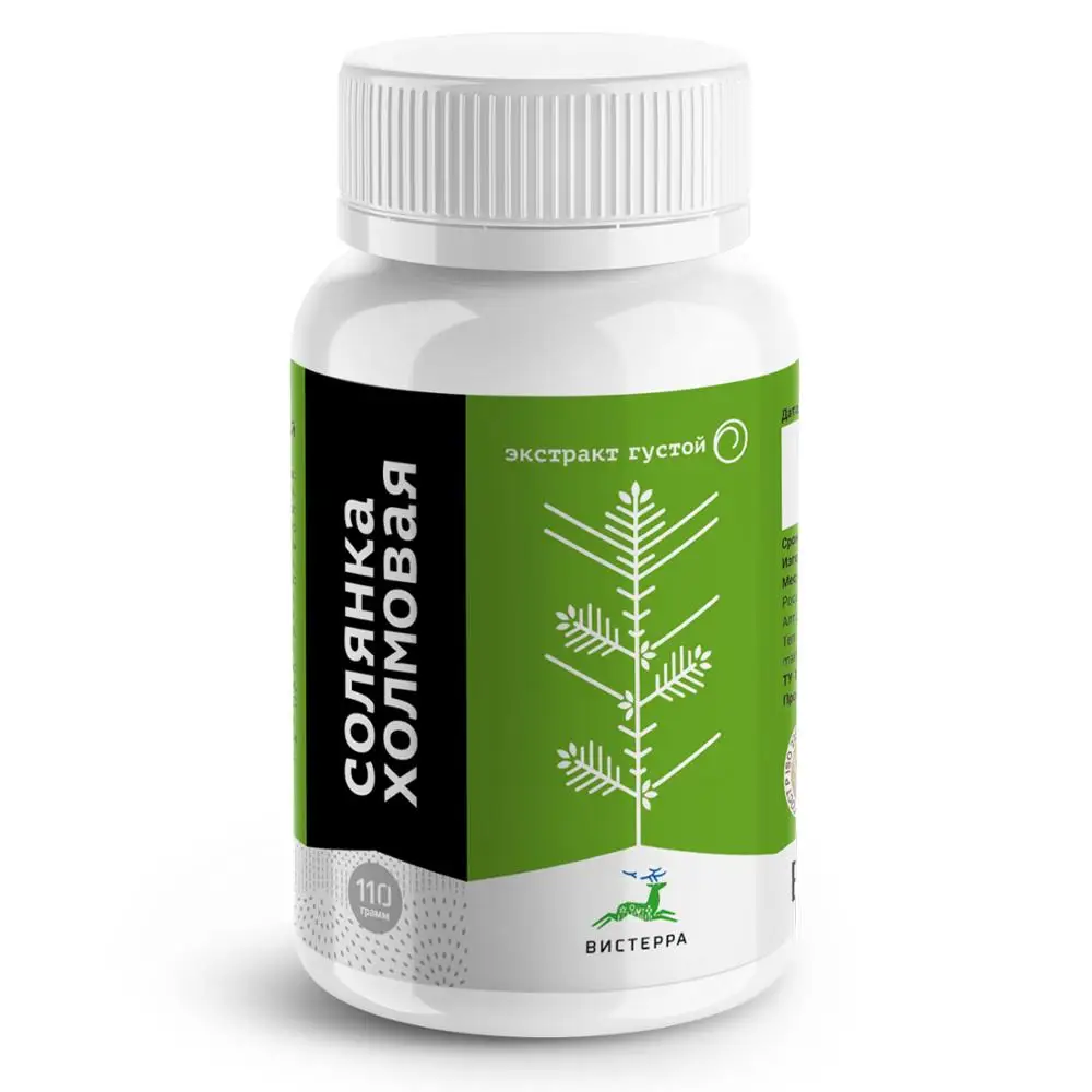 Экстракт Солянки холмовой (95 мл/110 г) Вистерра | Красота и здоровье