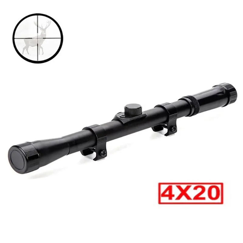 Охотничий прицел Gamo 4x28 3-7x28 3-7X20 4x20 для страйкбола винтовки 11 мм | Спорт и
