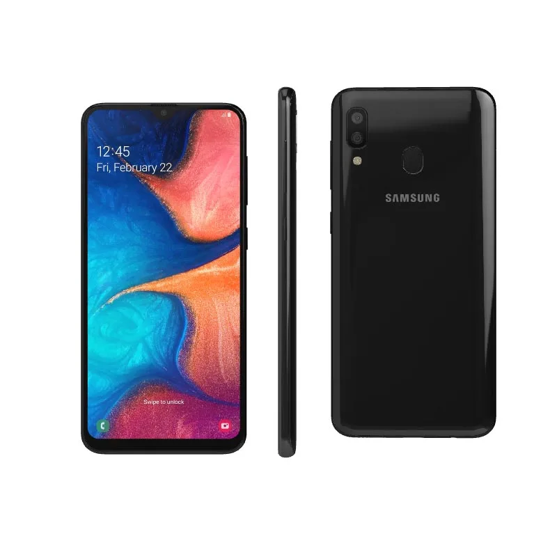 

Samsung Galaxy A20 A205U 6.4” Unlocked Android Cell Phone 3GB RAM 32GB ROM 13mp Smartphone GSM LTE 4G Mobiles Phone U.S. version