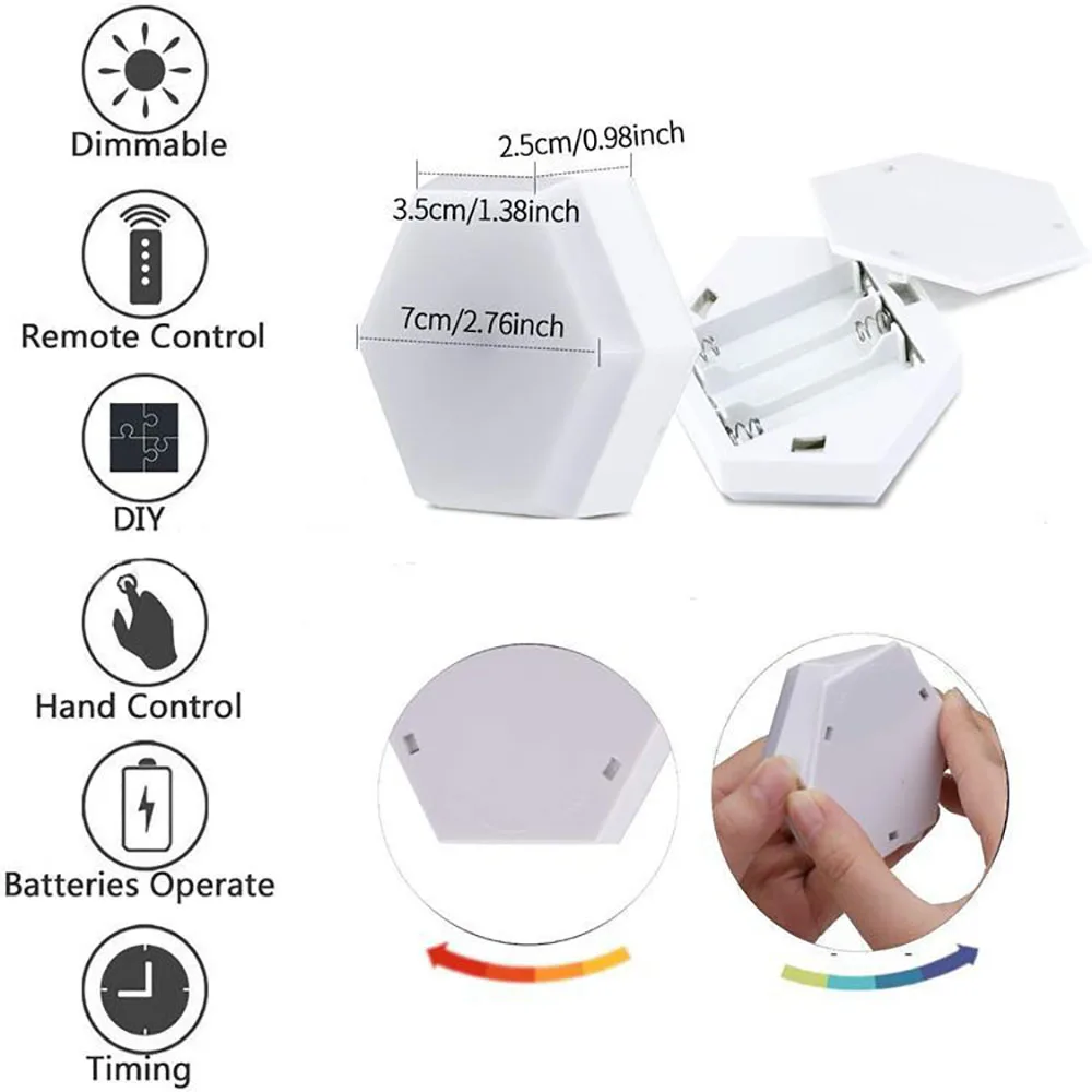 

Super Bright LED Cabinet Light Wireless Remote Control Dimmable Closet Lamp For Home Kitchen Wardrobe Bedroom Night Light