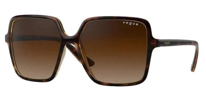 Vogue 5352 S W65613 54 Woman Sunglasses, Brown Frame, Brown Gradient Lenses, High Quality  Vision, Desing Sunglasses 2021