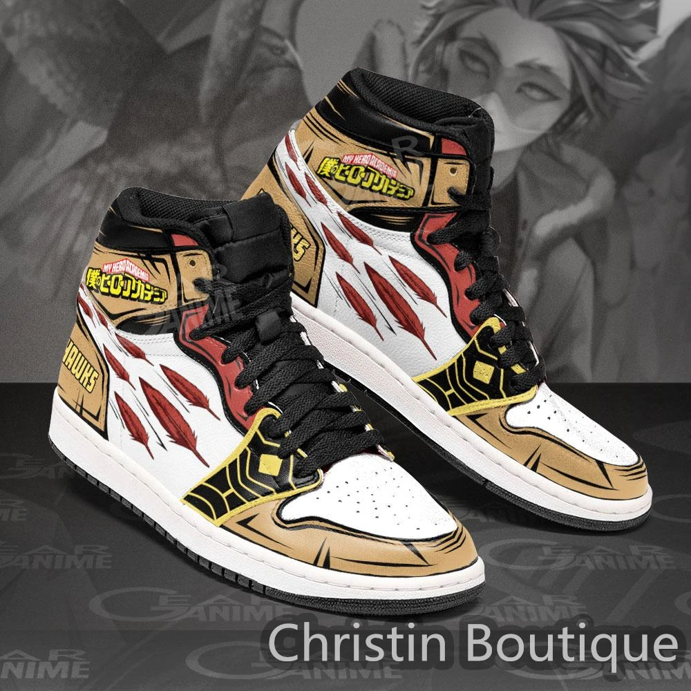 

2021 Summer Fashion Casual Keigo Takami Sneakers Custom Hawks Hero My Hero Academia Anime Shoes