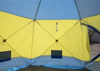 Палатка СТЭК ЧУМ (трехслойная, с выводом под трубу). #1
