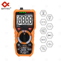 6000 counts multimeter professional digital tester polymeter true rms ac dc ammeter voltmeter 3 in 1 ncv ohm electrician tools