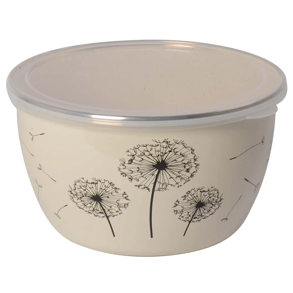 Миска Metrot &quotОдуванчик Спэшл&quot 1 1л пластиковая крышка 340966 | Дом и сад